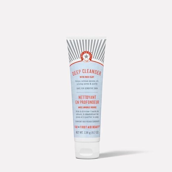 First Aid Beauty target Blemish-Prone Skin Deep Cleanser with Red Clay Vegan - Picture 2 of 5